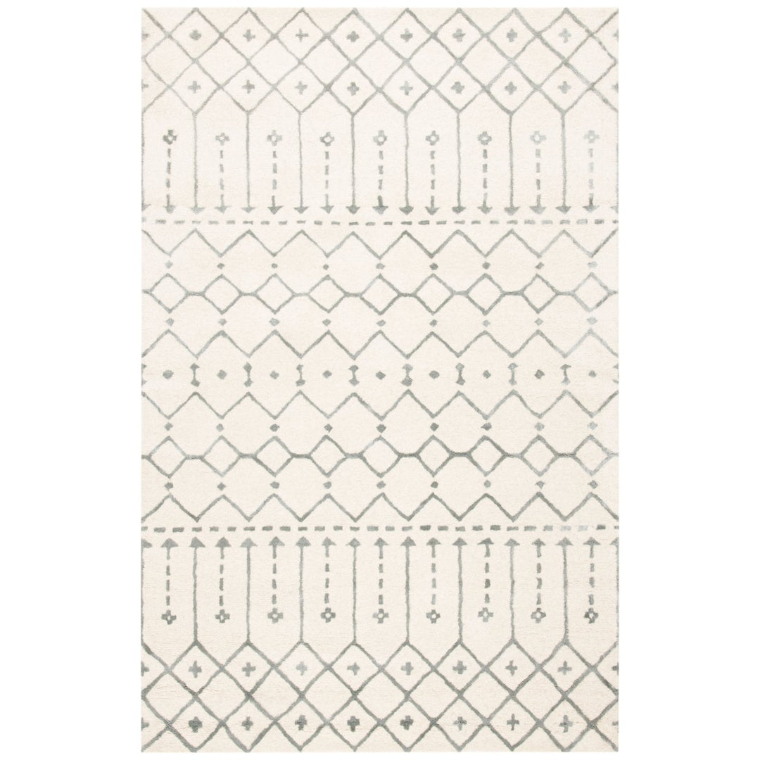 SAFAVIEH Himalaya HIM903F Handmade Ivory / Grey Rug Image 1