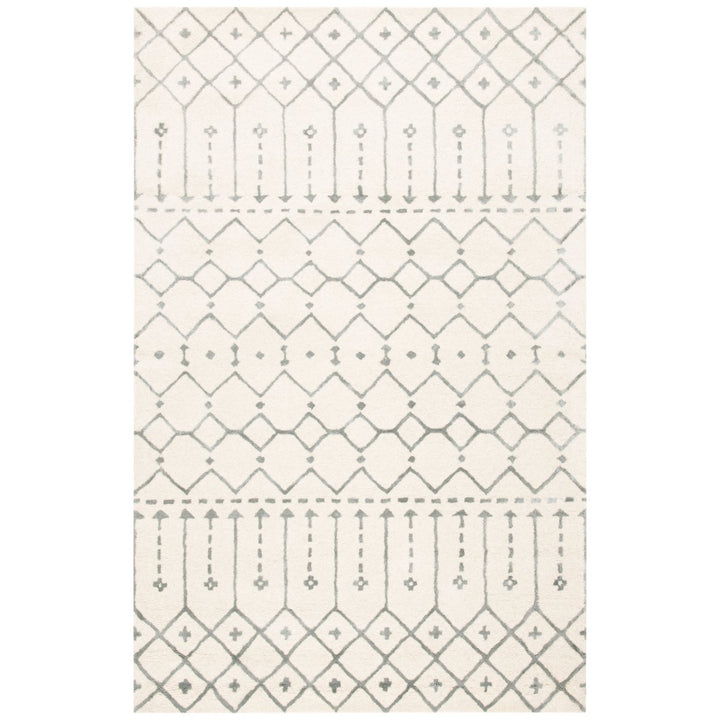 SAFAVIEH Himalaya HIM903F Handmade Ivory / Grey Rug Image 1