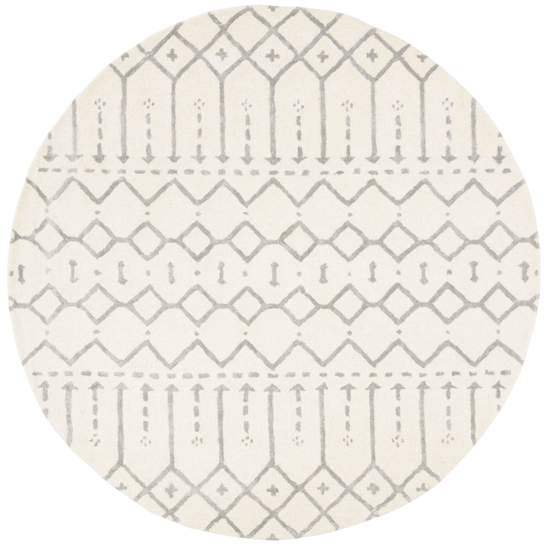 SAFAVIEH Himalaya HIM903F Handmade Ivory / Grey Rug Image 7