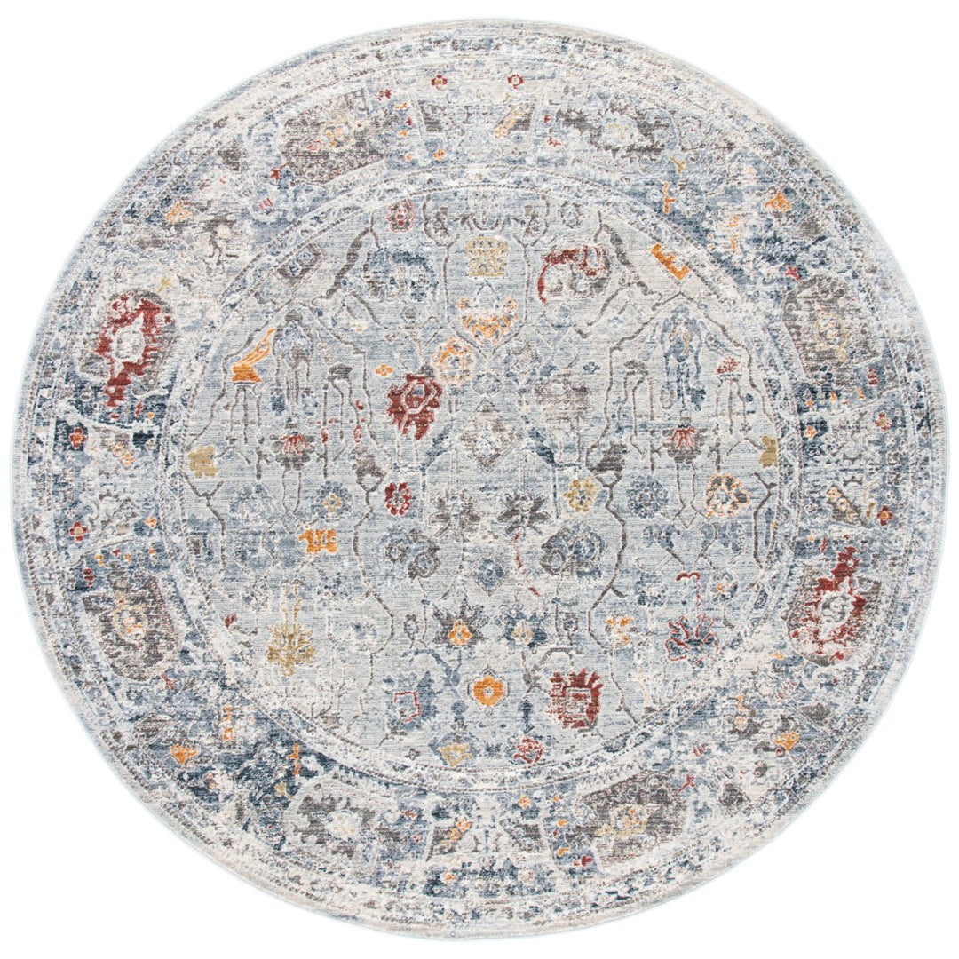 SAFAVIEH History HIS546F Light Grey / Gold Rug Image 1