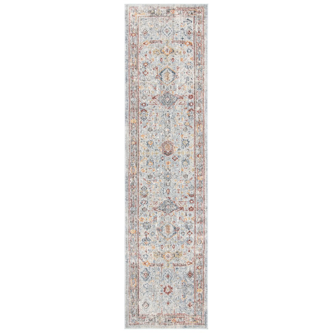 SAFAVIEH History HIS509F Light Grey / Rust Rug Image 1