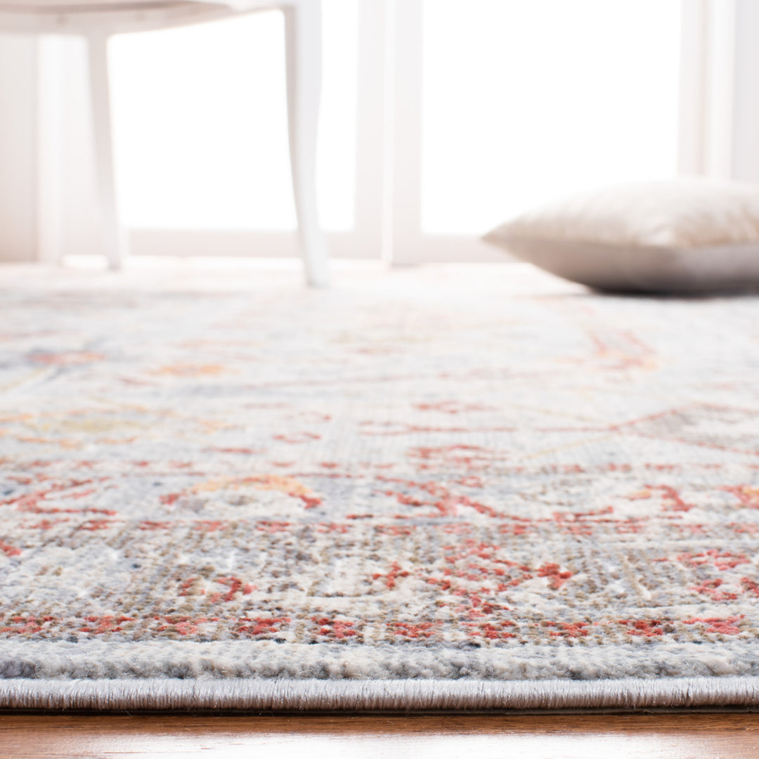 SAFAVIEH History HIS509F Light Grey / Rust Rug Image 8