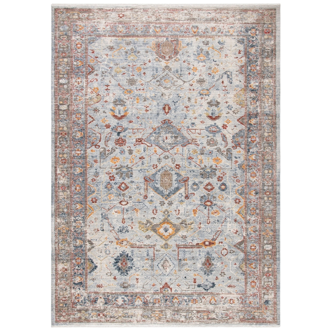 SAFAVIEH History HIS509F Light Grey / Rust Rug Image 10