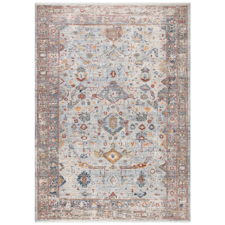 SAFAVIEH History HIS509F Light Grey / Rust Rug Image 1