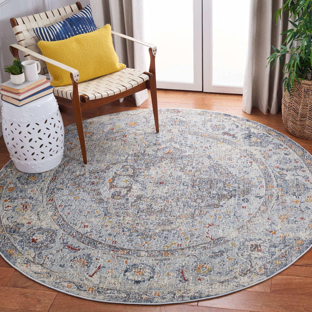 SAFAVIEH History HIS587H Grey / Light Grey Rug Image 2