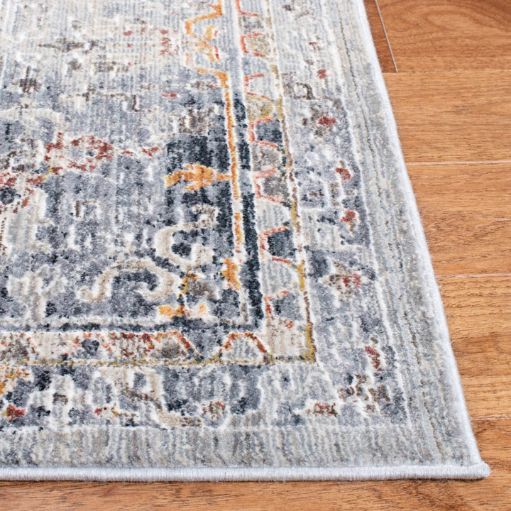 SAFAVIEH History HIS580F Light Grey / Navy Rug Image 7