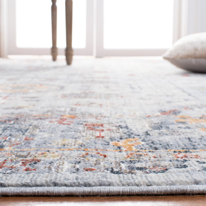 SAFAVIEH History HIS580F Light Grey / Navy Rug Image 8