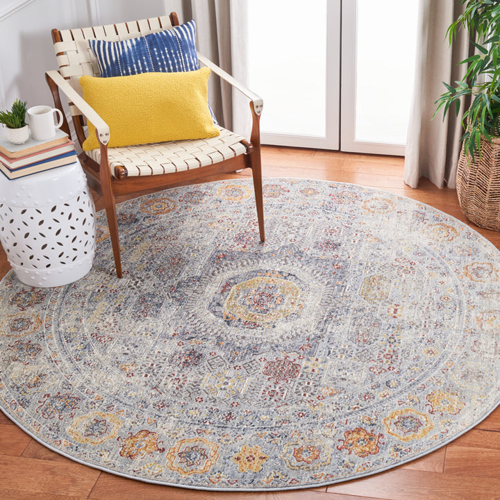 SAFAVIEH History HIS599E Light Grey / Gold Rug Image 2