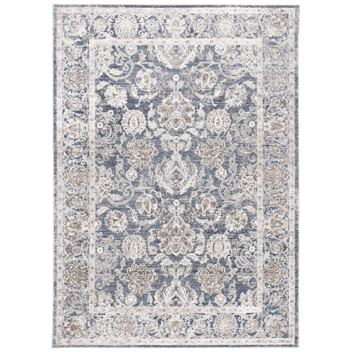 SAFAVIEH History HIS521H Dark Grey / Ivory Rug Image 1