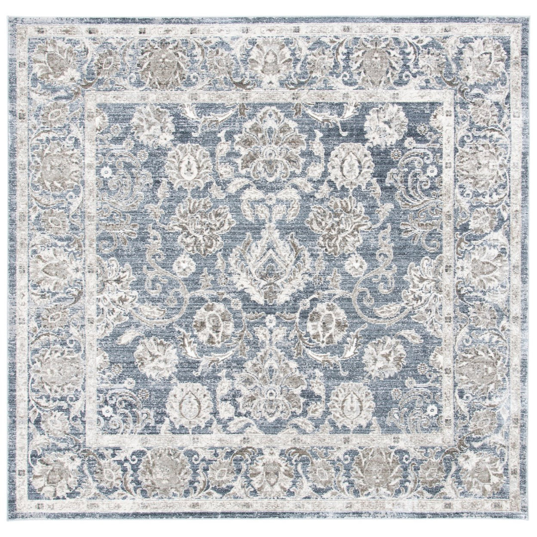 SAFAVIEH History HIS521H Dark Grey / Ivory Rug Image 1