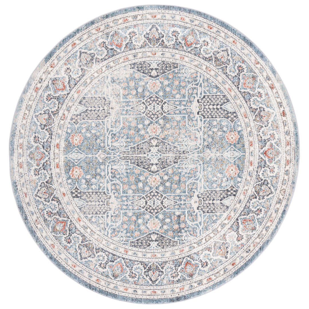 SAFAVIEH History HIS563F Grey / Light Blue Rug Image 5