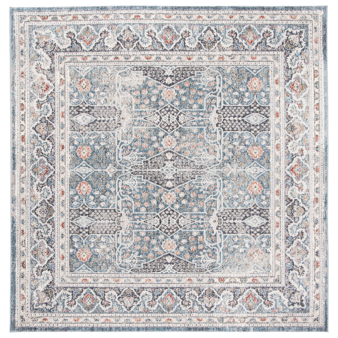 SAFAVIEH History HIS563F Grey / Light Blue Rug Image 7