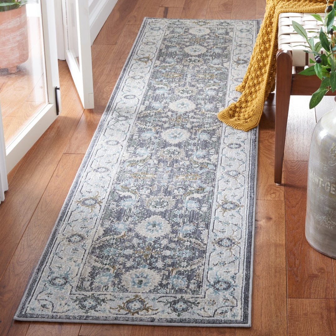 SAFAVIEH History HIS578F Lt Grey / Dark Grey Rug Image 3