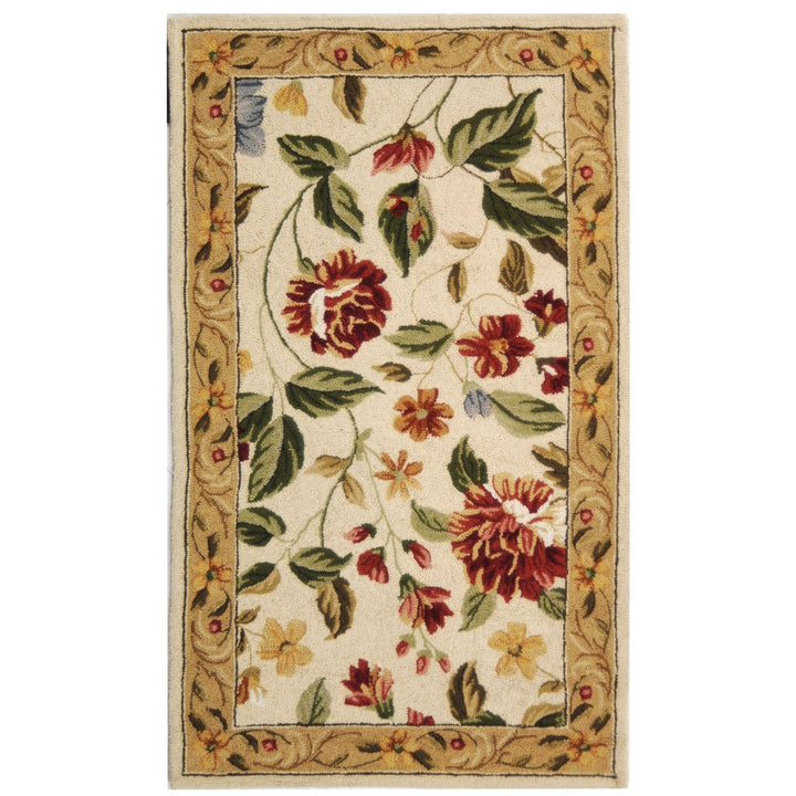 SAFAVIEH Chelsea HK117A Hand-hooked Ivory / Beige Rug Image 4