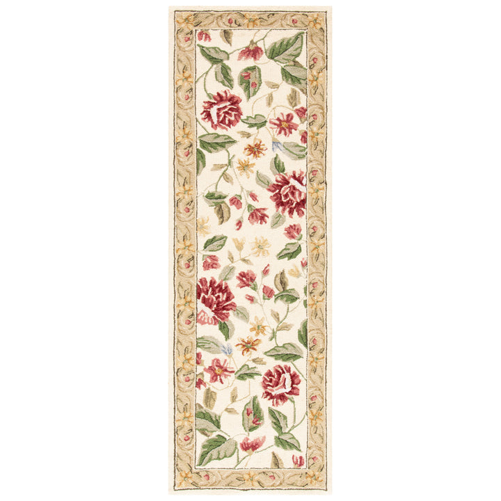 SAFAVIEH Chelsea HK117A Hand-hooked Ivory / Beige Rug Image 5