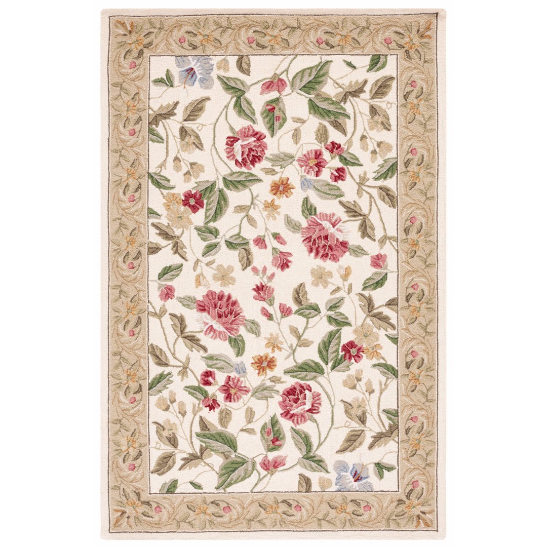 SAFAVIEH Chelsea HK117A Hand-hooked Ivory / Beige Rug Image 7