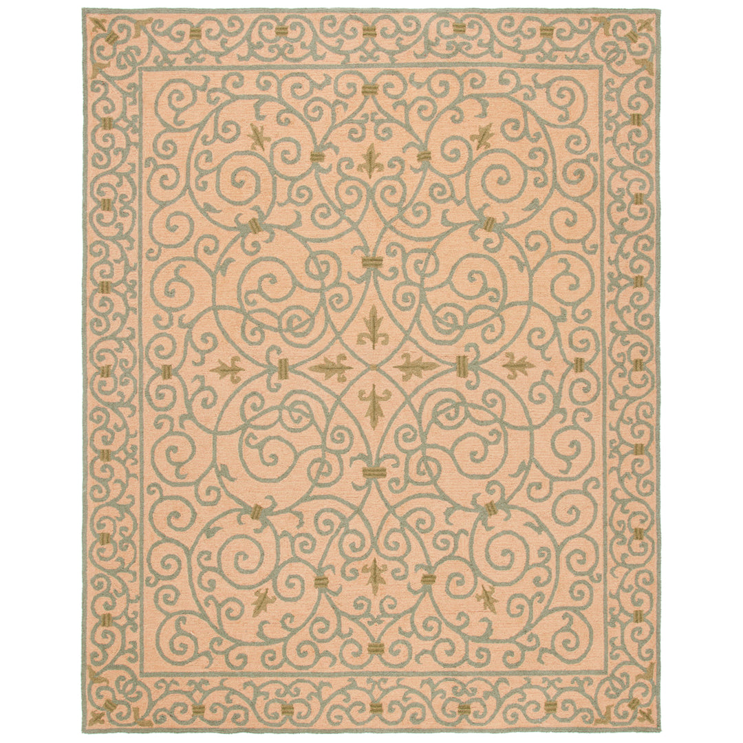 SAFAVIEH Chelsea HK11G Yellow / Light Green Rug Image 1