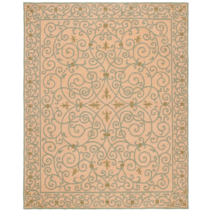 SAFAVIEH Chelsea HK11G Yellow / Light Green Rug Image 1