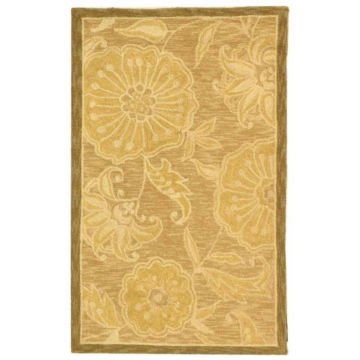 SAFAVIEH Chelsea HK156A Hand-hooked Light Brown Rug Image 4