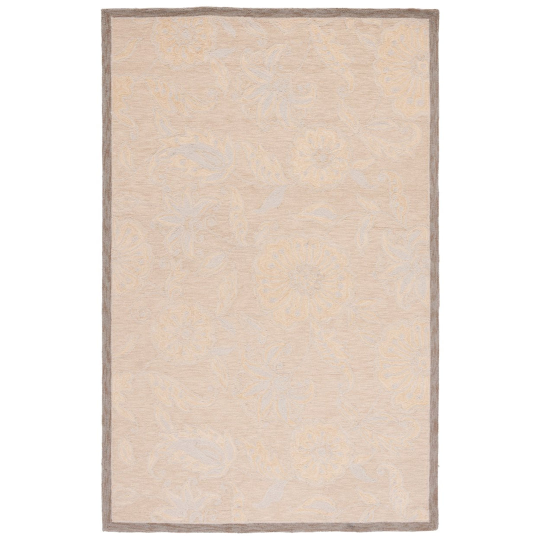 SAFAVIEH Chelsea HK156A Hand-hooked Light Brown Rug Image 7