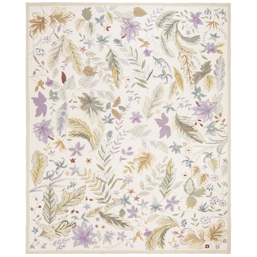 SAFAVIEH Chelsea HK178A Hand-hooked Ivory / Multi Rug Image 1