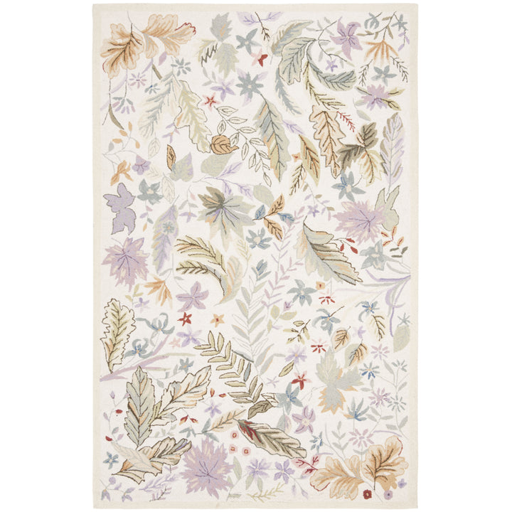 SAFAVIEH Chelsea HK178A Hand-hooked Ivory / Multi Rug Image 8