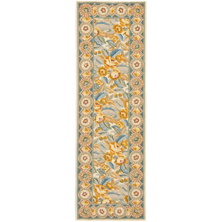 SAFAVIEH Chelsea Collection HK1C Hand-hooked Ivory Rug Image 1