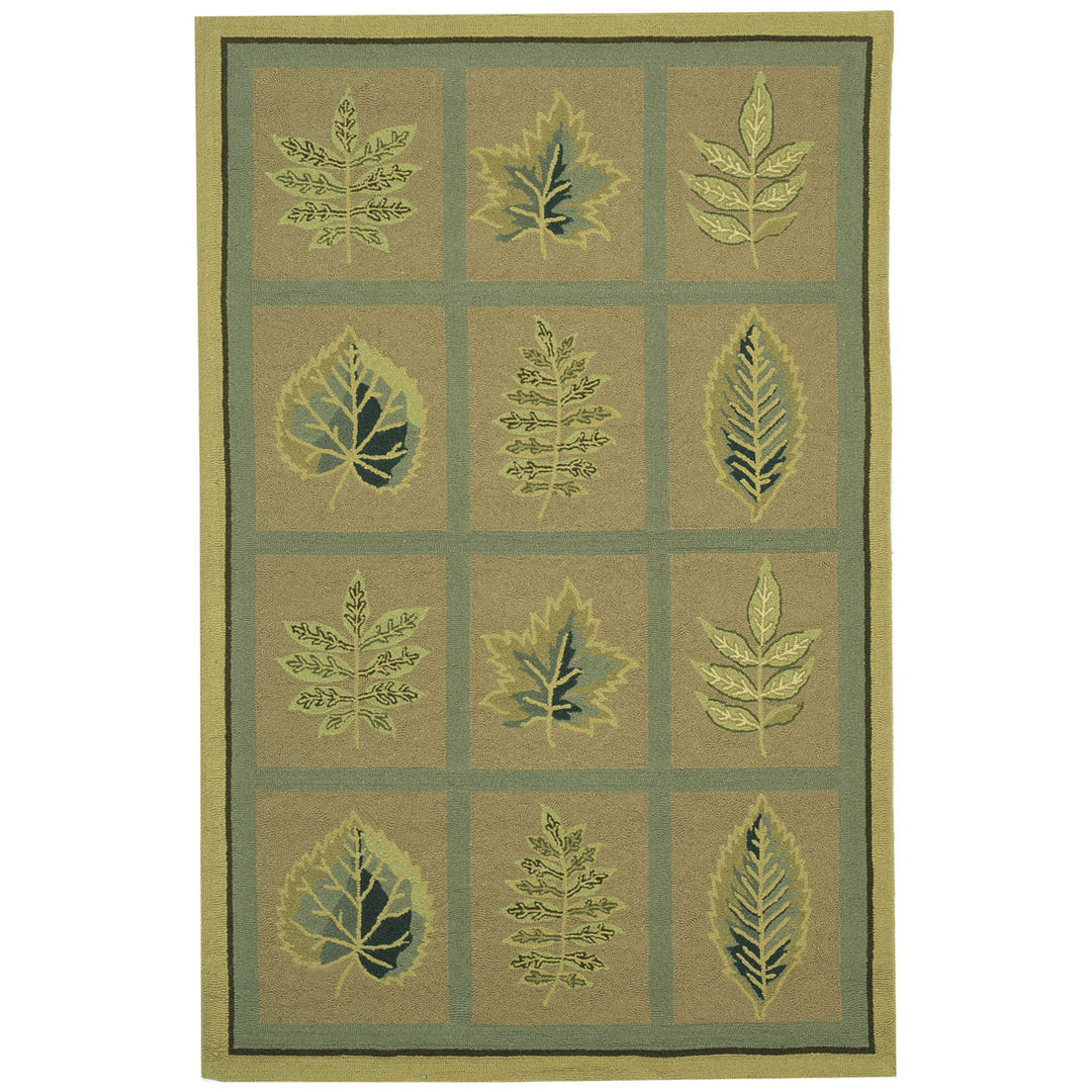 SAFAVIEH Chelsea Collection HK205C Hand-hooked Tan Rug Image 6