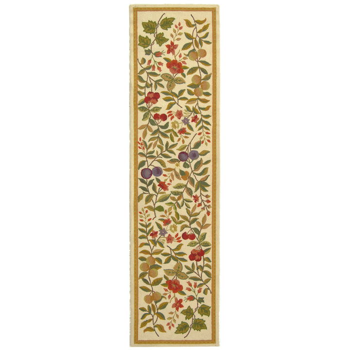 SAFAVIEH Chelsea Collection HK210A Hand-hooked Ivory Rug Image 3