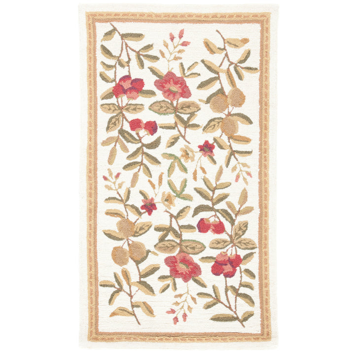 SAFAVIEH Chelsea Collection HK210A Hand-hooked Ivory Rug Image 7