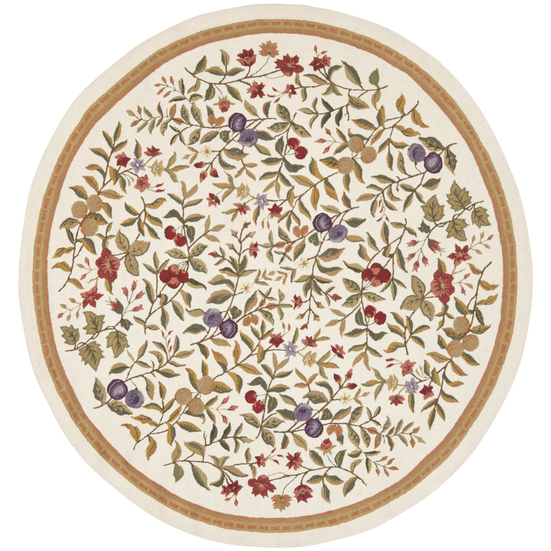 SAFAVIEH Chelsea Collection HK210A Hand-hooked Ivory Rug Image 10