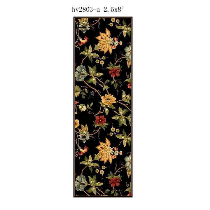 SAFAVIEH Chelsea Collection HK311A Hand-hooked Black Rug Image 10