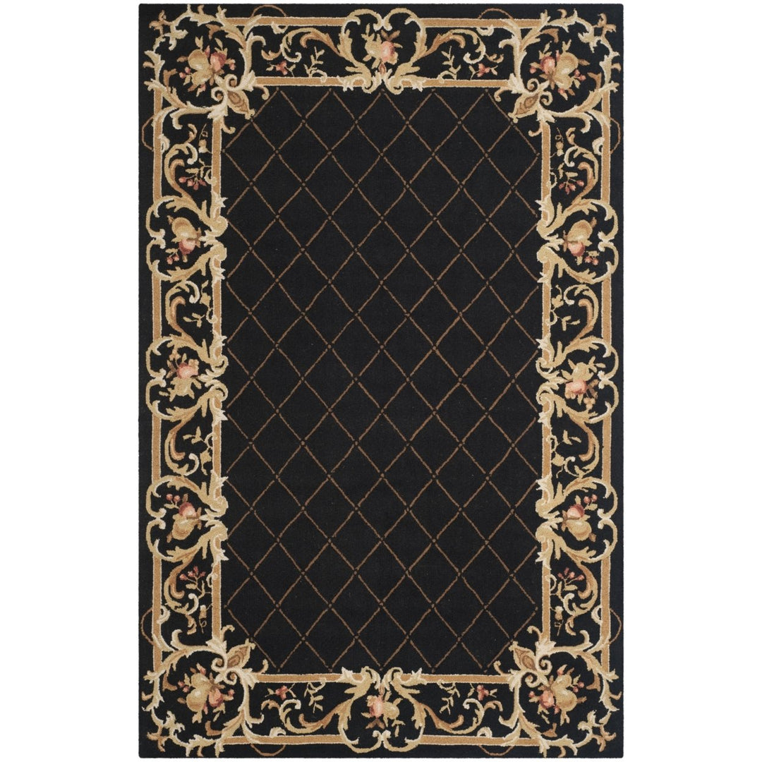 SAFAVIEH Chelsea Collection HK331B Hand-hooked Brown Rug Image 9