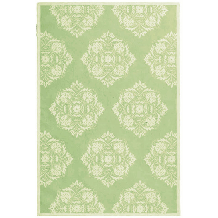 SAFAVIEH Chelsea HK359B Hand-hooked Green / Beige Rug Image 6