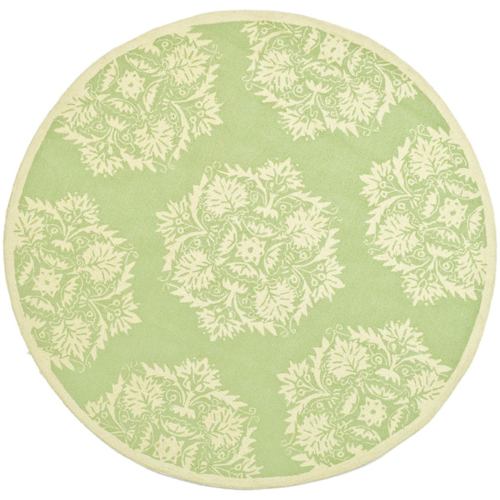 SAFAVIEH Chelsea HK359B Hand-hooked Green / Beige Rug Image 1