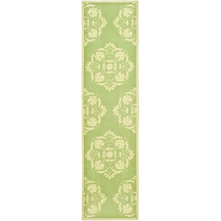 SAFAVIEH Chelsea HK359B Hand-hooked Green / Beige Rug Image 3