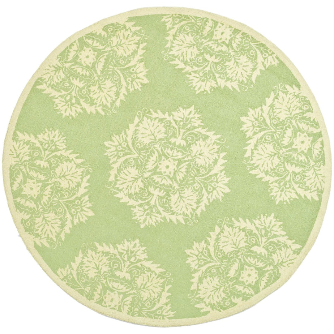 SAFAVIEH Chelsea HK359B Hand-hooked Green / Beige Rug Image 1