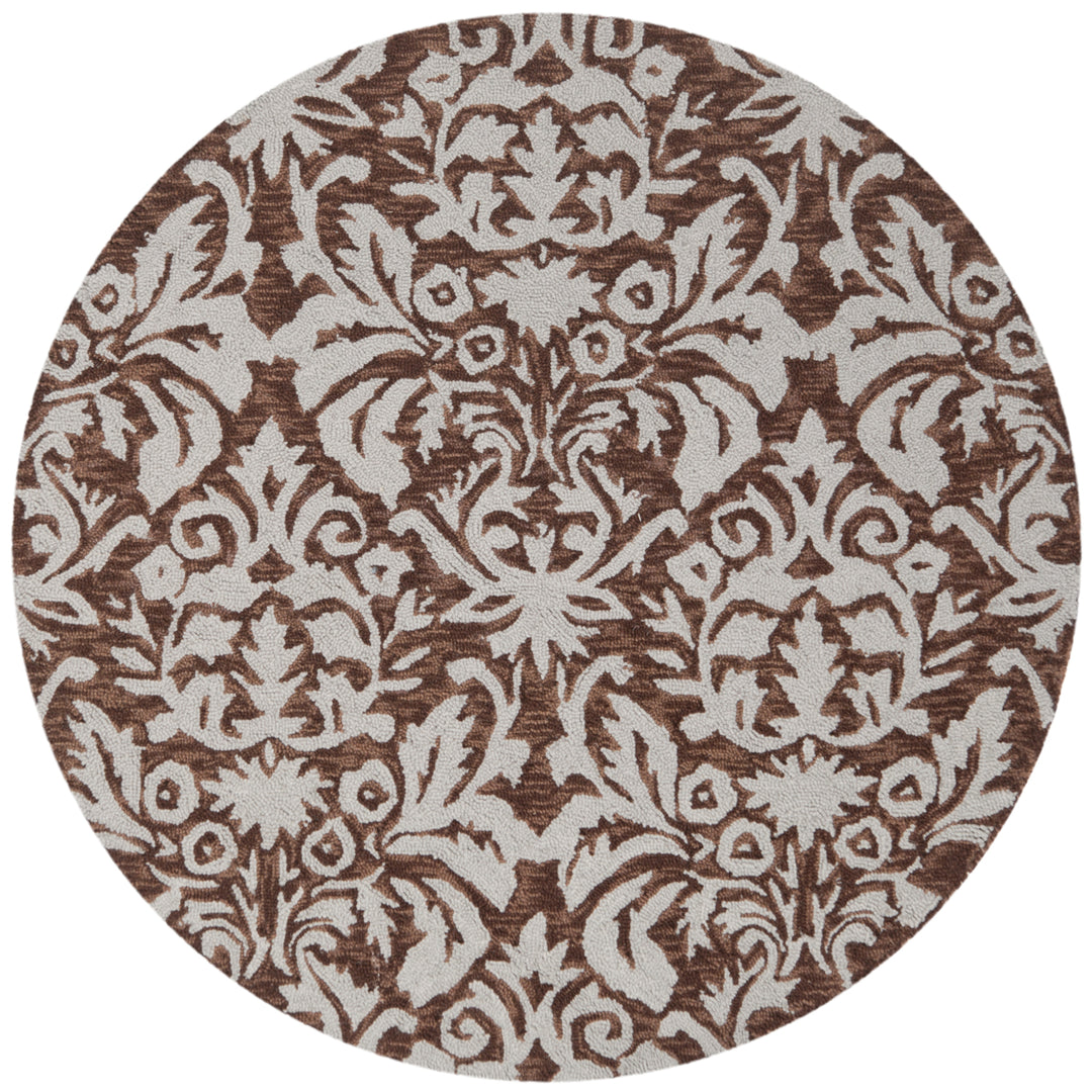 SAFAVIEH HK368B Chelsea Brown / Grey Image 4