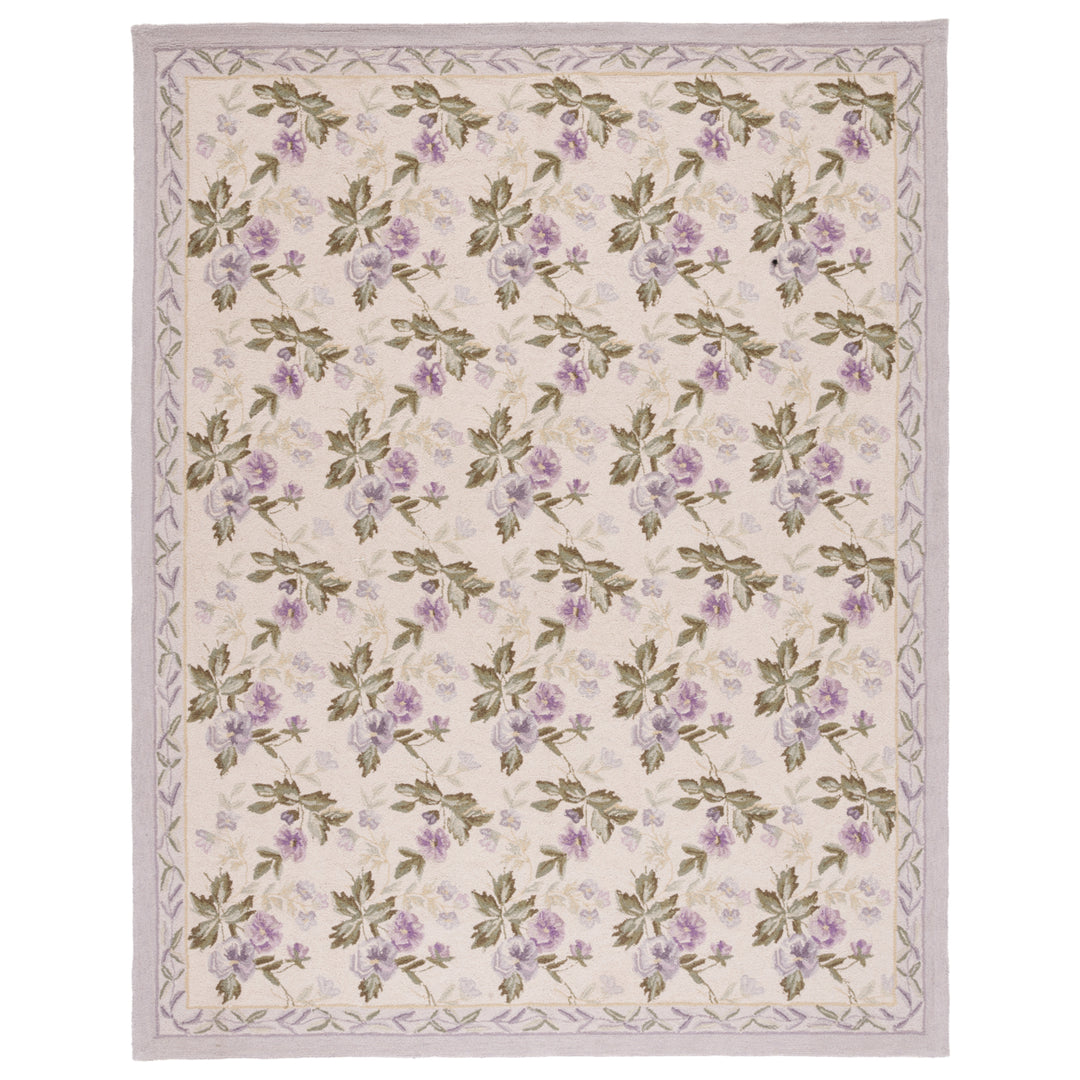 SAFAVIEH Chelsea Collection HK54A Hand-hooked Ivory Rug Image 1