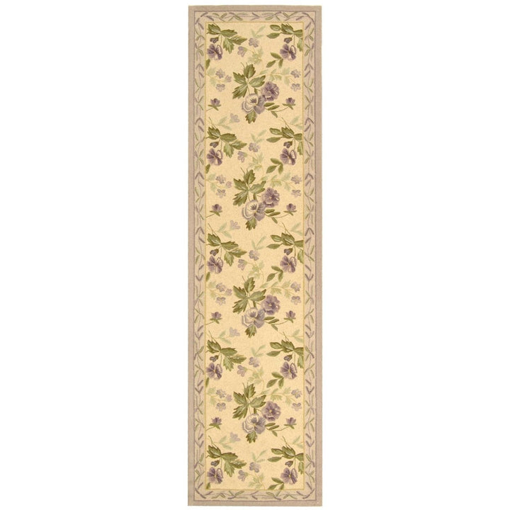 SAFAVIEH Chelsea Collection HK54A Hand-hooked Ivory Rug Image 1