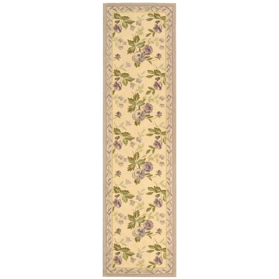 SAFAVIEH Chelsea Collection HK54A Hand-hooked Ivory Rug Image 3