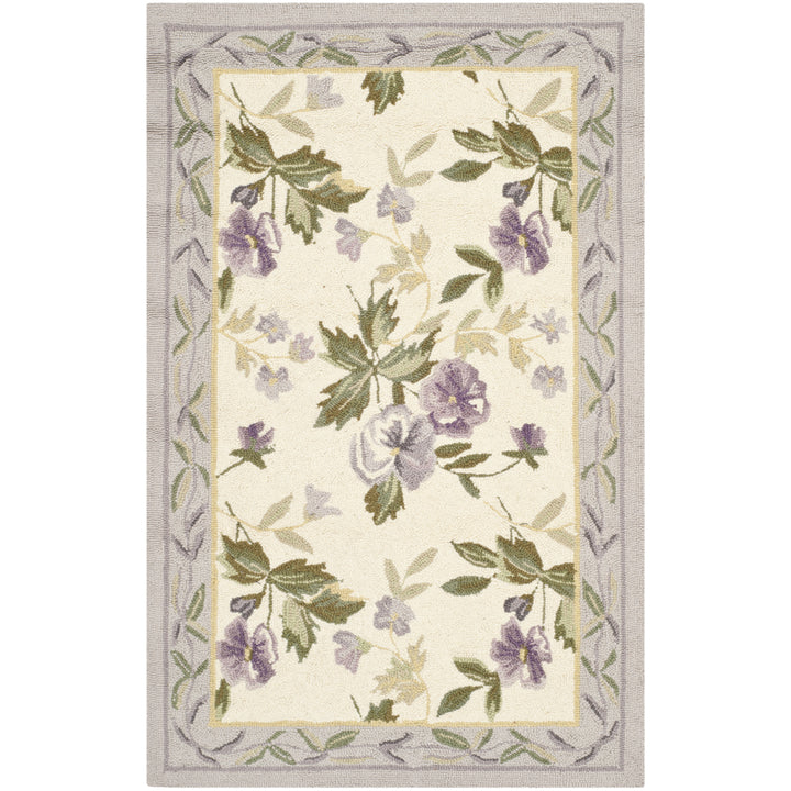 SAFAVIEH Chelsea Collection HK54A Hand-hooked Ivory Rug Image 7