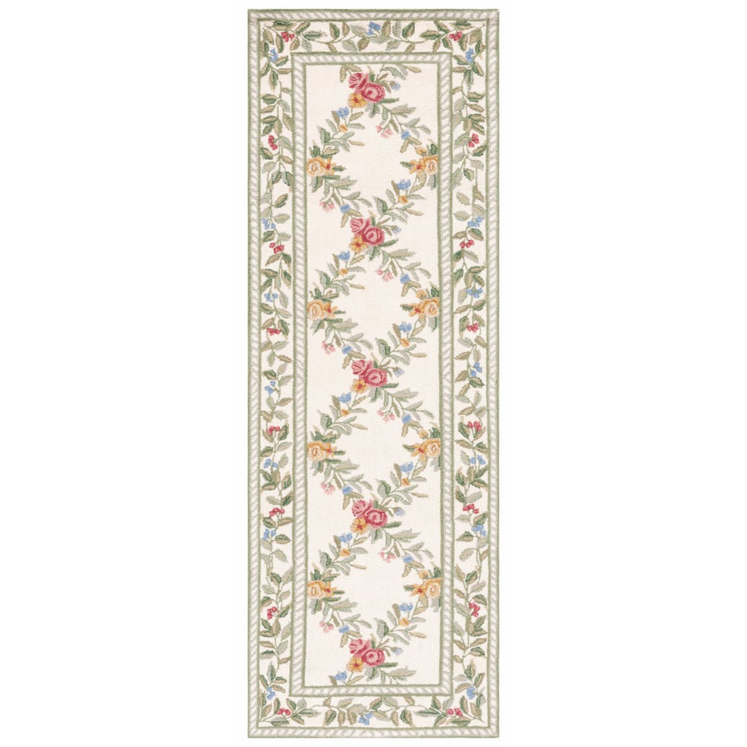 SAFAVIEH Chelsea Collection HK60A Hand-hooked Ivory Rug Image 3