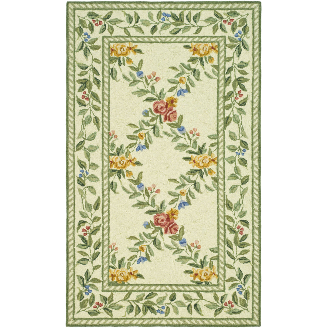 SAFAVIEH Chelsea Collection HK60A Hand-hooked Ivory Rug Image 4