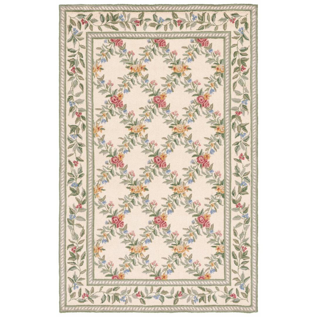 SAFAVIEH Chelsea Collection HK60A Hand-hooked Ivory Rug Image 6