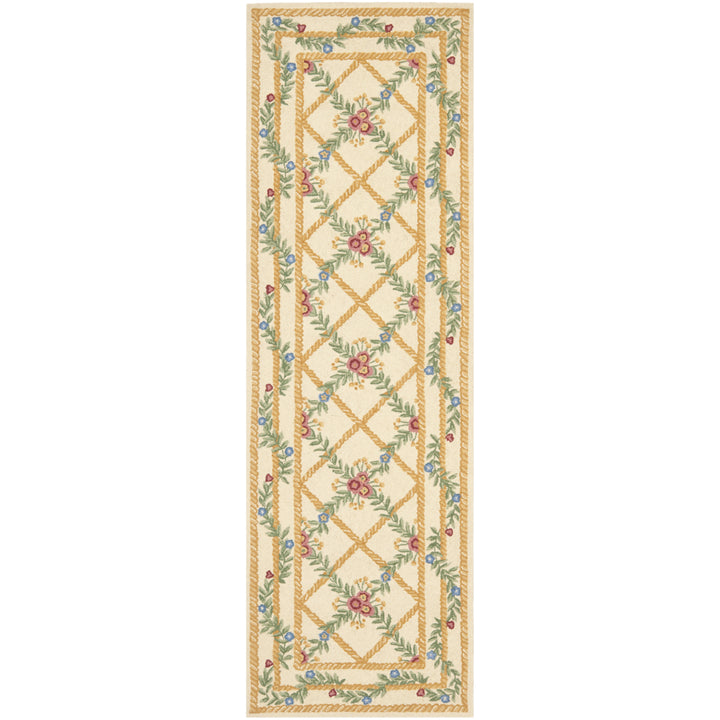 SAFAVIEH Chelsea Collection HK62A Hand-hooked Ivory Rug Image 5