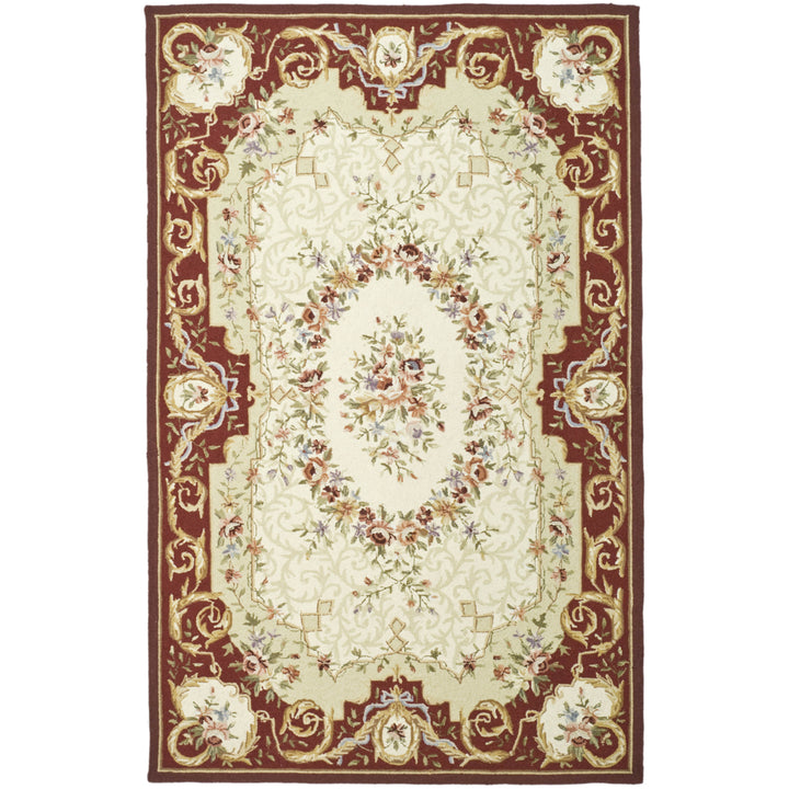 SAFAVIEH Chelsea Collection HK725A Hand-hooked Multi Rug Image 1