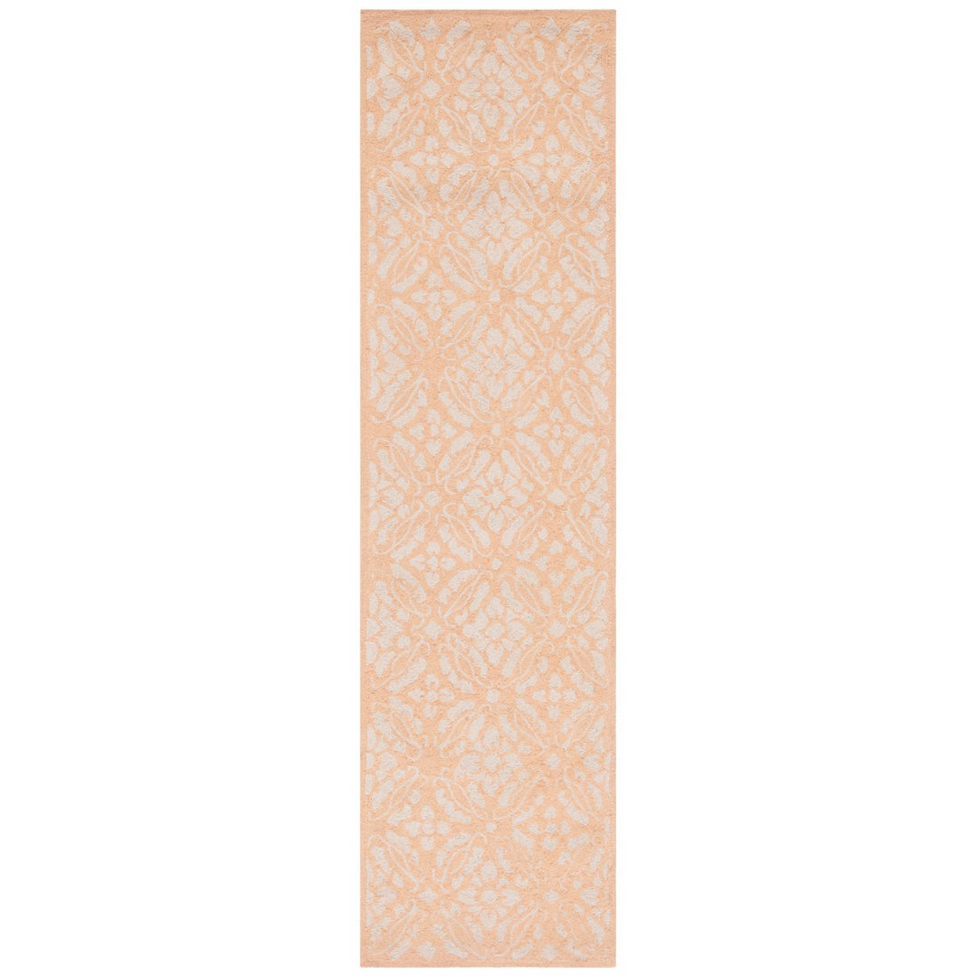 SAFAVIEH Chelsea Collection HK723C Hand-hooked Blush Rug Image 1