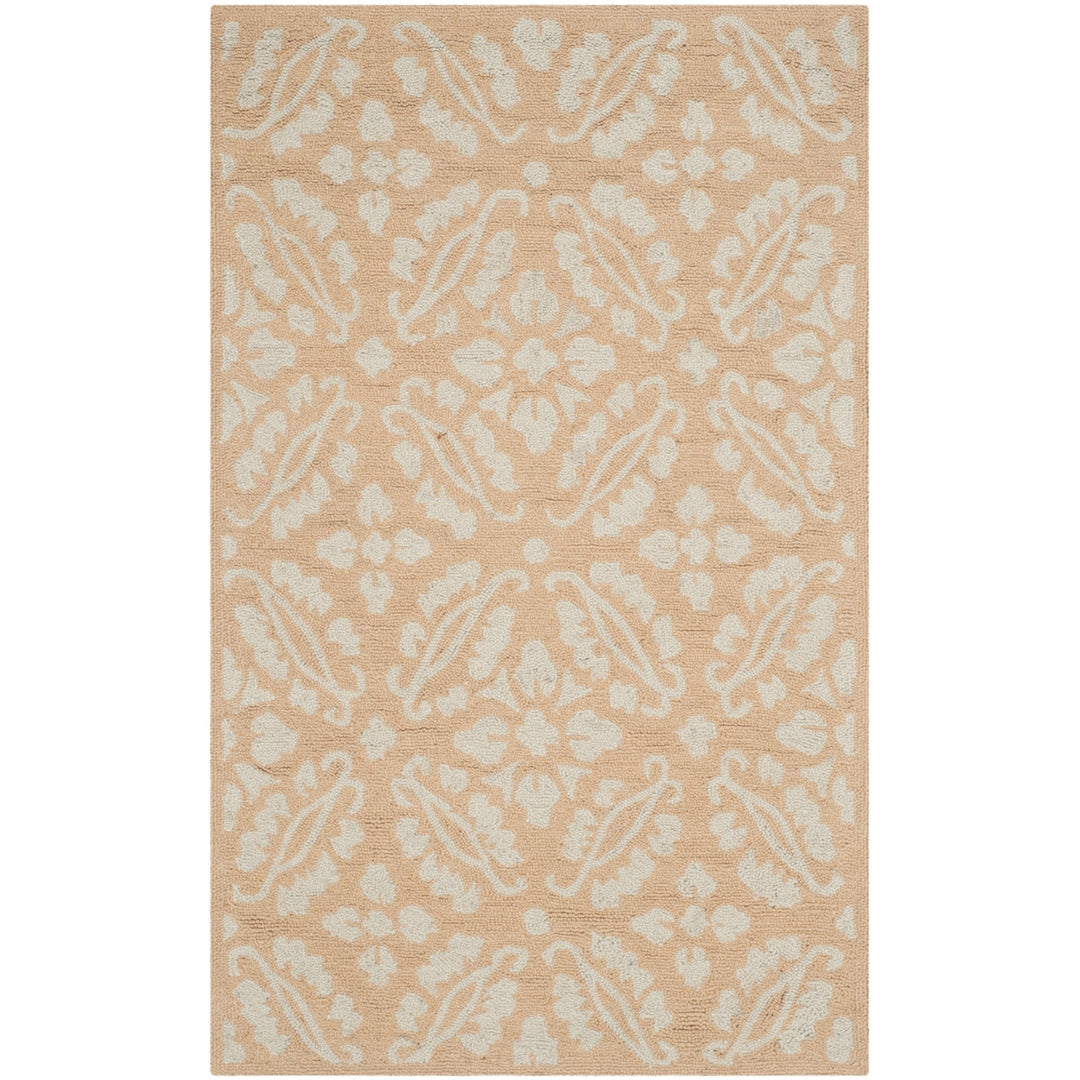 SAFAVIEH Chelsea Collection HK723C Hand-hooked Blush Rug Image 8