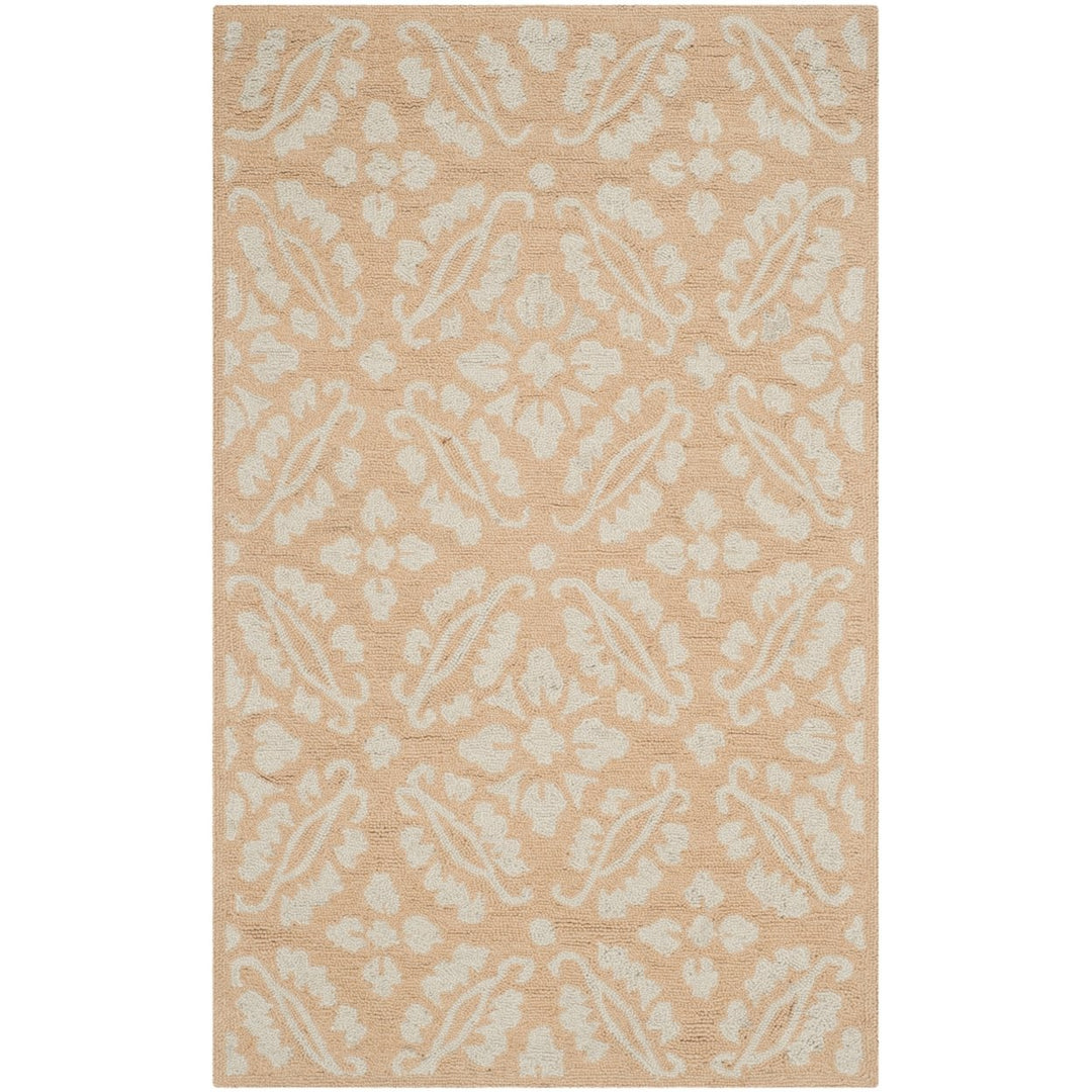 SAFAVIEH Chelsea Collection HK723C Hand-hooked Blush Rug Image 1